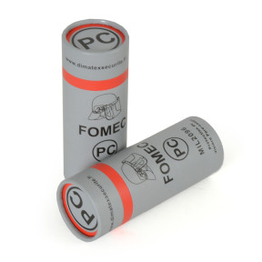 Protección de visera antimpactos FOMEC PC negra - Dimatex
