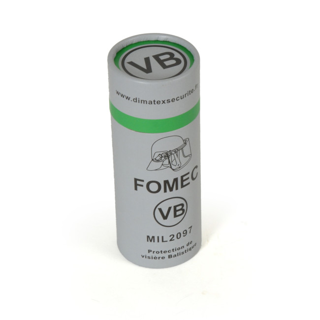 Protection de visière balistique FOMEC VB noir - Dimatex