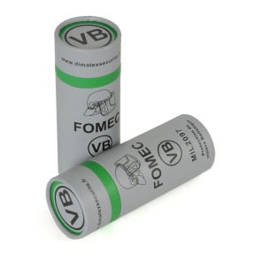 Proteção de viseira balística FOMEC VB preta - Dimatex