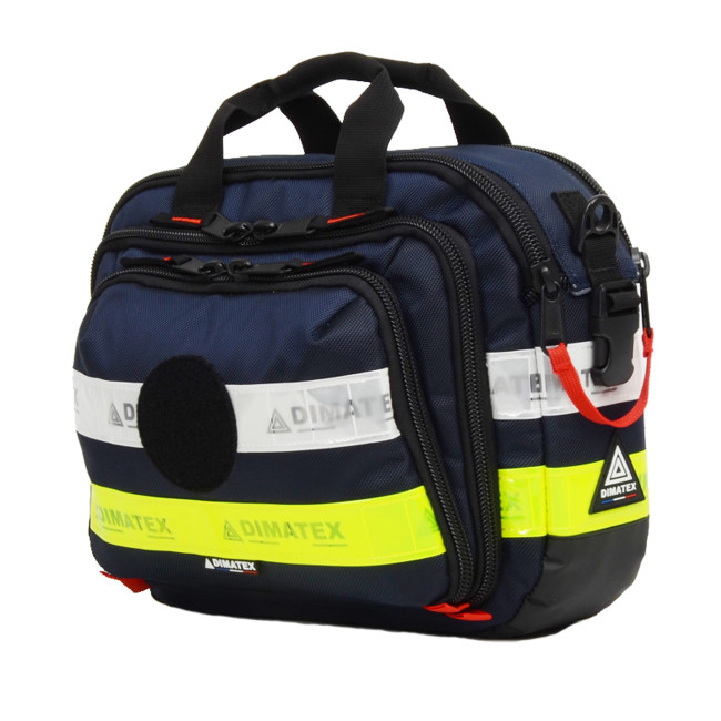 Sacoche Polygone Bleu Marine - Dimatex