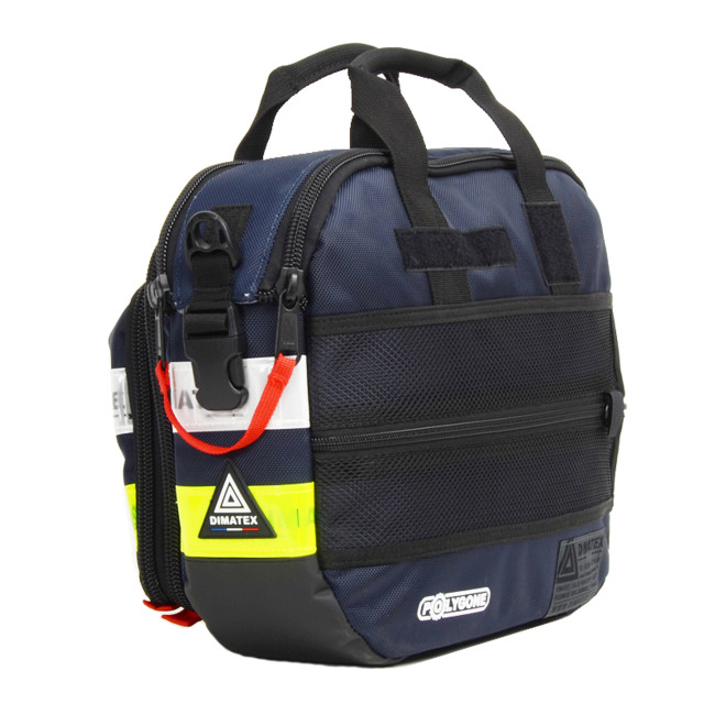 Sacoche Polygone Bleu Marine - Dimatex