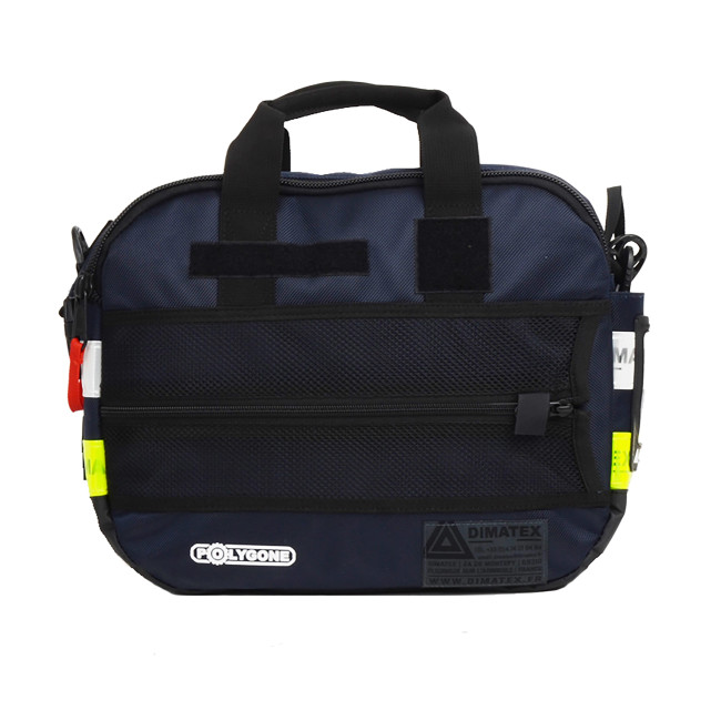 Sacoche Polygone Bleu Marine - Dimatex