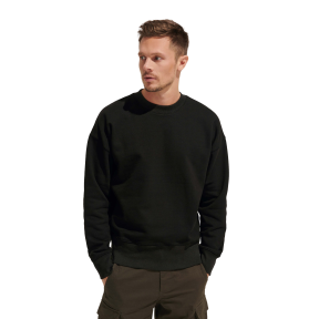 Sweat shirt unisexe col rond noir - Sol's