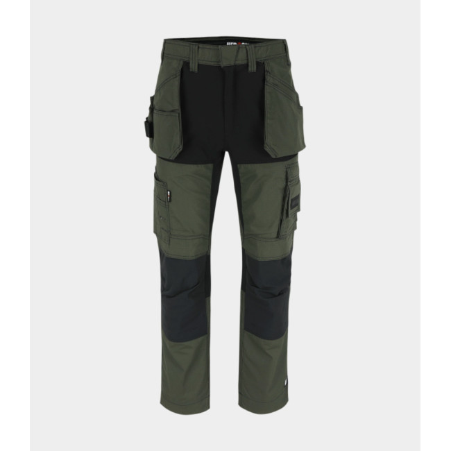 Pantalon de travail Spector Kaki/Noir - Herock