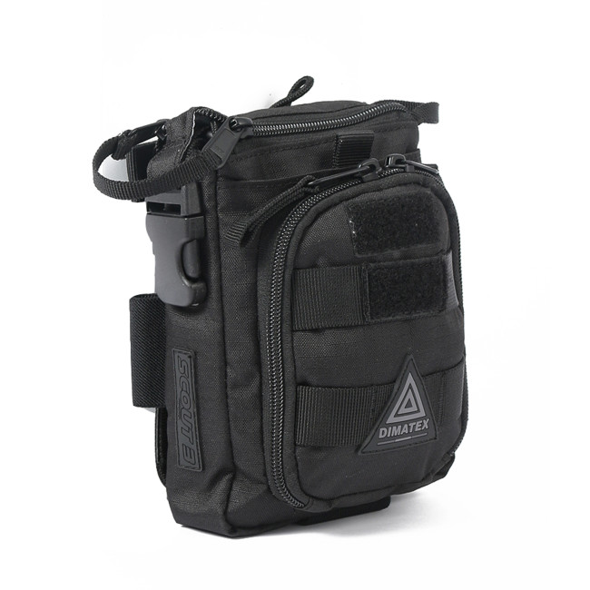 Poche 1er secours Scout 3 Full Black - Dimatex