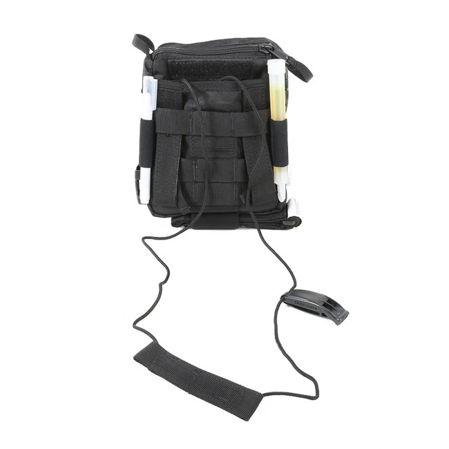 Kieszeń pierwszej pomocy Scout 3 Full Black - Dimatex
