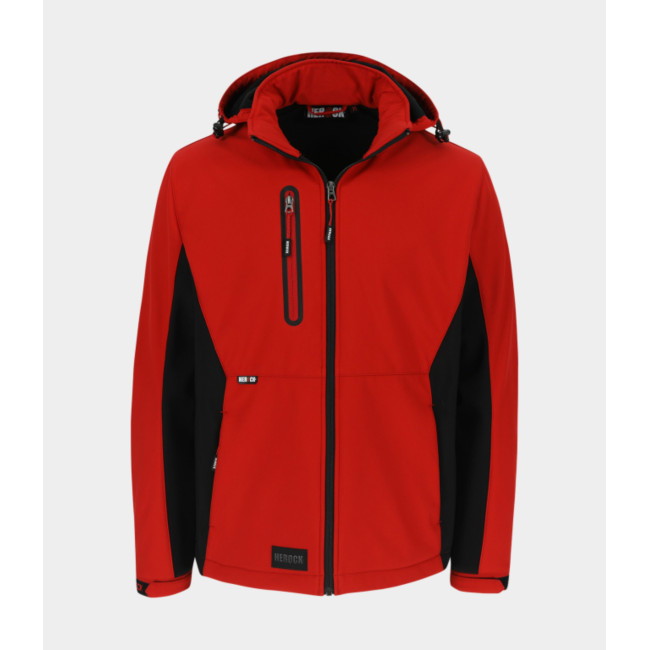 Kurtka softshell Trystan czerwona - Herock