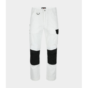 Pantalon de travail Dero blanc/noir - Herock