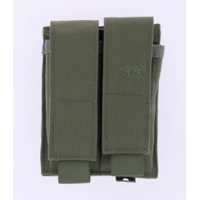 TT Porte Chargeur Double pour Arme de Poing Vert Olive - Tasmanian Tiger