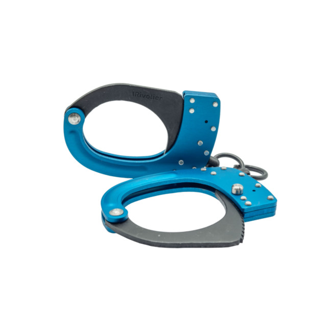 Blaue Übungshandschellen - Rivolier