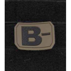 3D Bloedgroep B- Coyote Patch - Miltec
