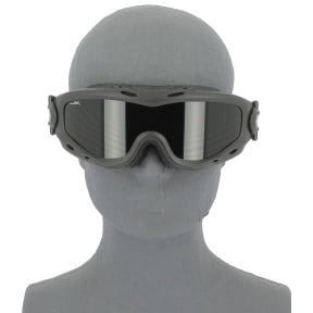 Masque de protection balistique Spear noir écrans fumé/incolore/orange - Wiley X