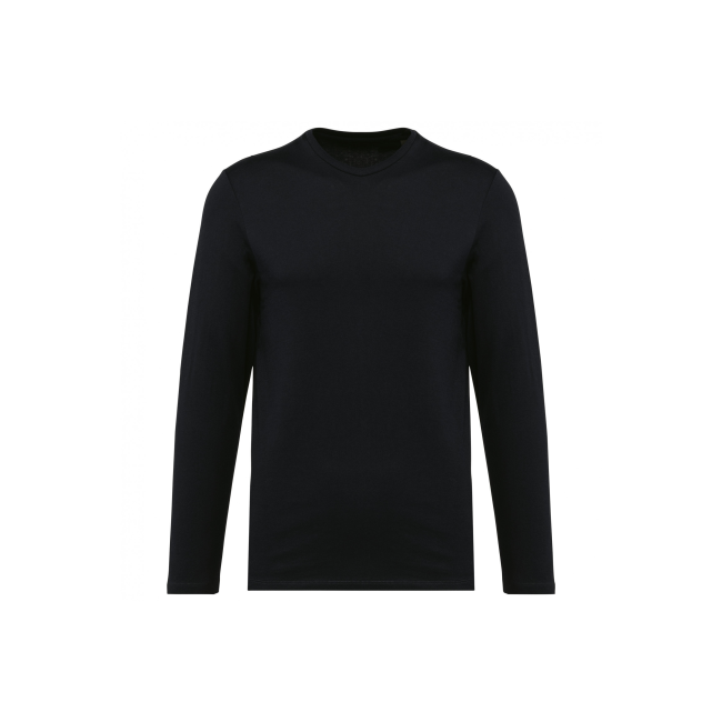 T-shirt Supima okrągły dekolt długie rękawy - Kariban