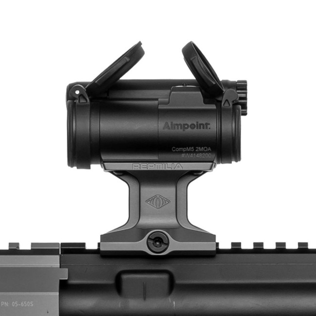 Dot mount steun 49mm zwart voor Aimpoint Micro - Reptilia