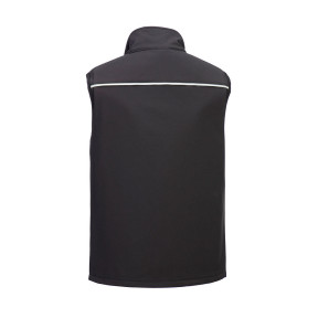 Gilet Softshell DX4 (3 Couches) Noir - Portwest