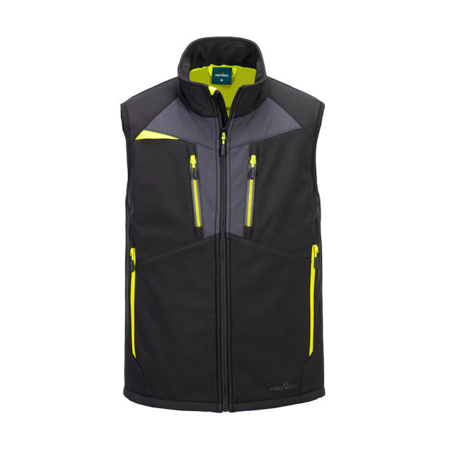 Softshell-Weste DX4 (3 Schichten) Schwarz - Portwest