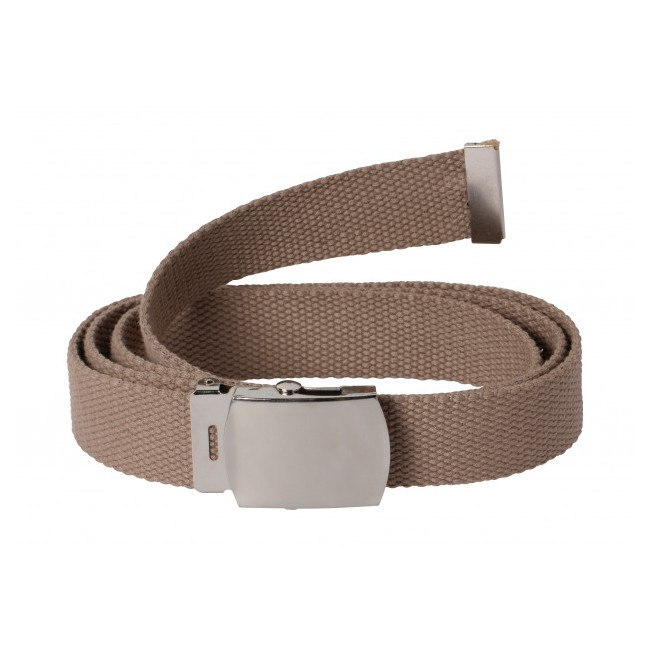 Slippers Homme En Toile Unie Beige