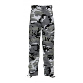 Pantlaon BDU enfant Camo gris urbain - Idaho