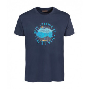 Tee-shirt Big Wave Bleu marine - Idaho