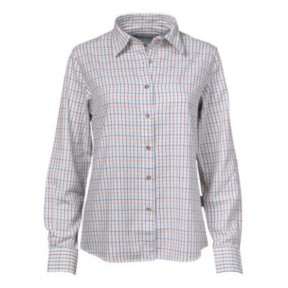 Dames blouse met kleine ruitjes Oker - Percussion
