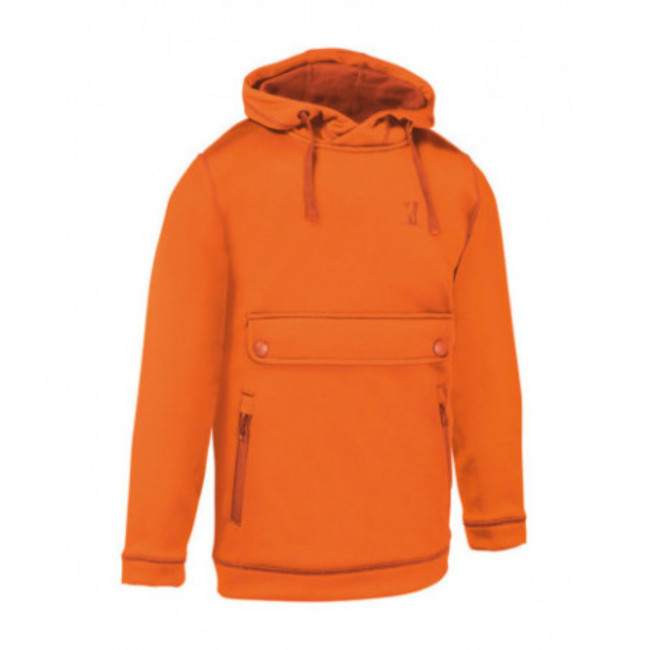 Kinder-Kapuzenpullover Orange - Percussion