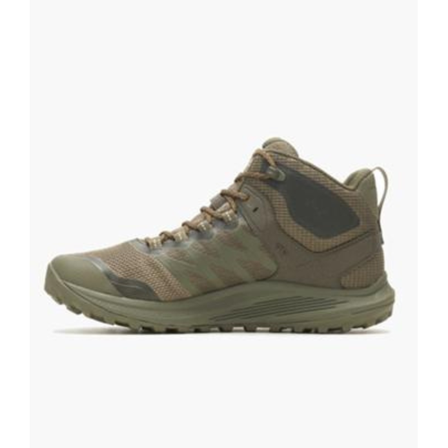 Buty NOVA 3 Waterproof Mid oliwkowe - Merrell