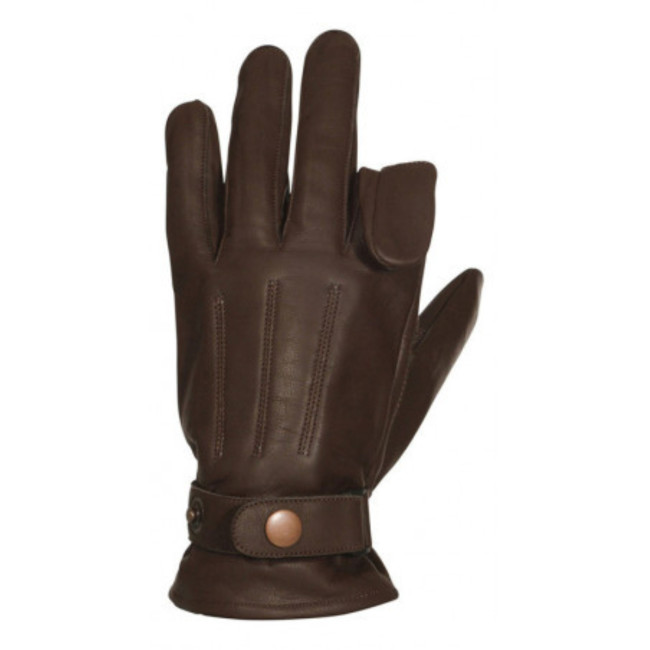 Bruine leren jachthandschoenen - Percussion