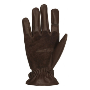 Jagdhandschuhe aus braunem Leder - Percussion