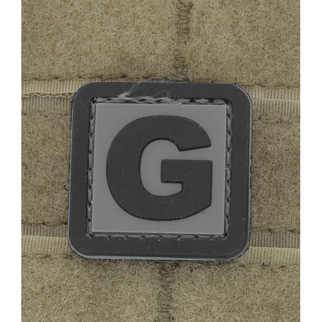 Patch 3D en PVC lettre G - 101 Inc