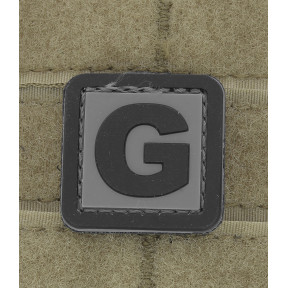 Patch 3D en PVC lettre G - 101 Inc