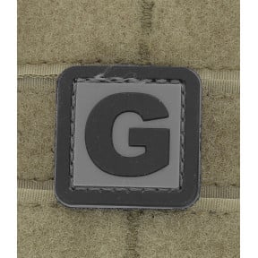 Patch 3D en PVC lettre G - 101 Inc