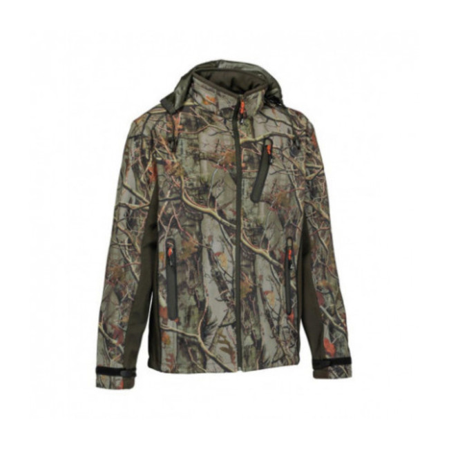 Softshell jachtjas Ghostcamo Forest Evo - Percussion