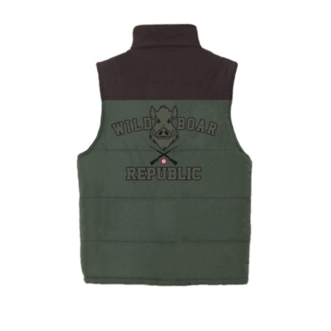 Gilet Wild Boar Republic Kaki / Noir - Percussion