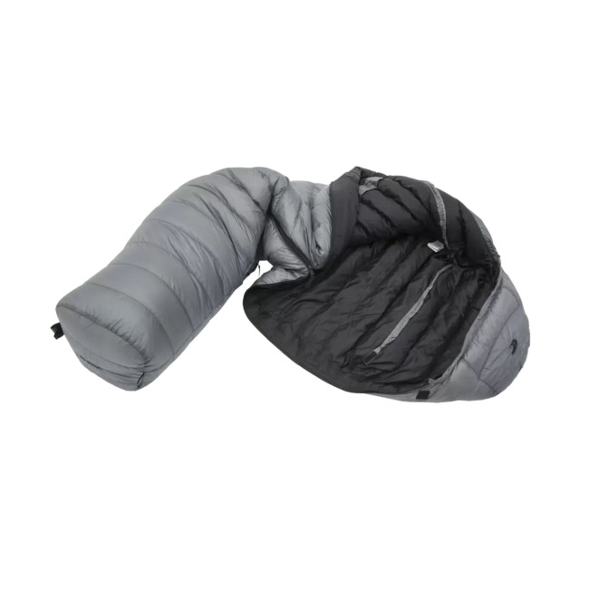 Ultraleichter Schlafsack D 400 Grau/Schwarz - Carinthia