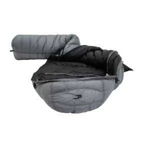Sac de couchage ultra-léger D 400 Gris/Noir - Carinthia