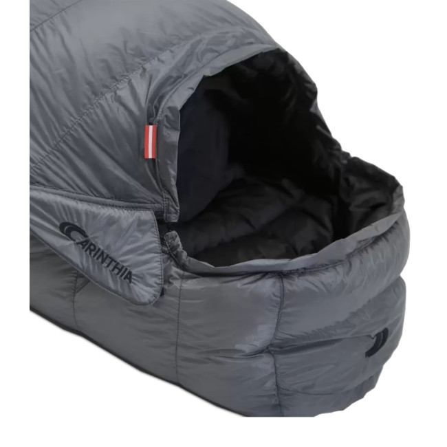 Ultralight slaapzak D 400 Grijs/Zwart - Carinthia