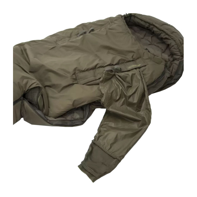 Wilderness Schlafsack mit Reißverschluss rechts Oliv - Carinthia