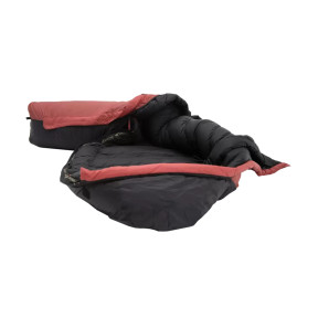Sac de couchage D 1200x spécial grand froid Rouge/Noir - Carinthia