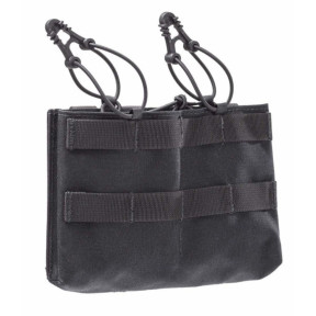 Dubbel paneel magazijnhouder HK417 PA093/II Black - Lindnerhof