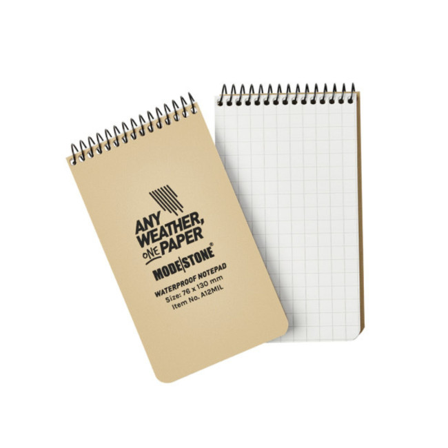 Carnet tout-temps 100 pages 76 x 130 cm tan - Modestone