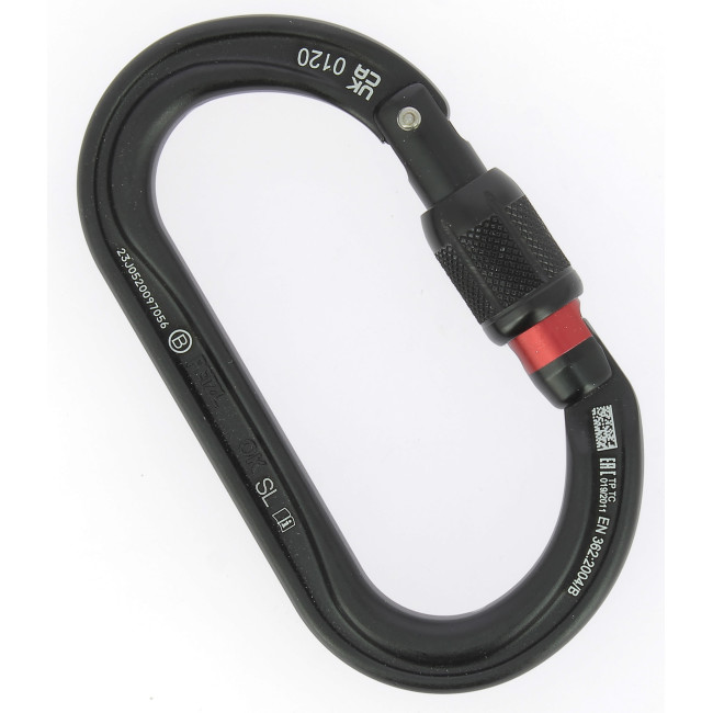 Mousqueton symétrique à verrouillage OK Screw-Lock - Petzl