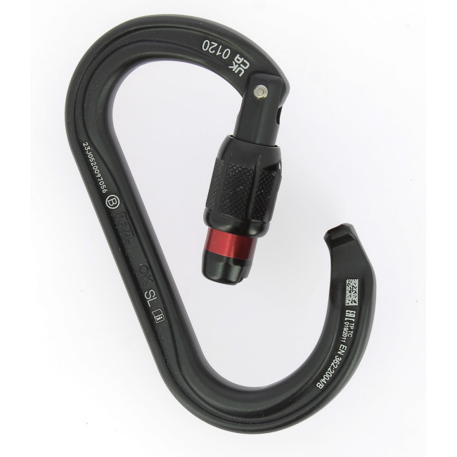 Karabińczyk symetryczny z blokadą OK Screw-Lock - Petzl