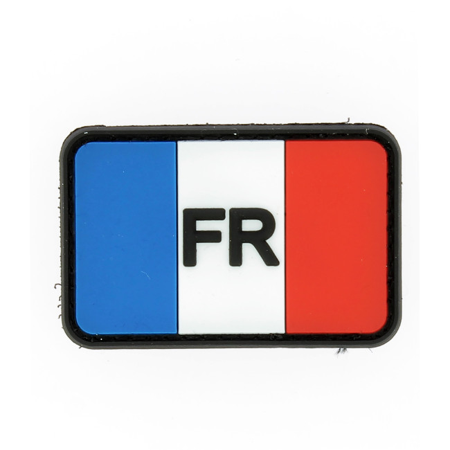 Patch drapeau français en PVC - JTG