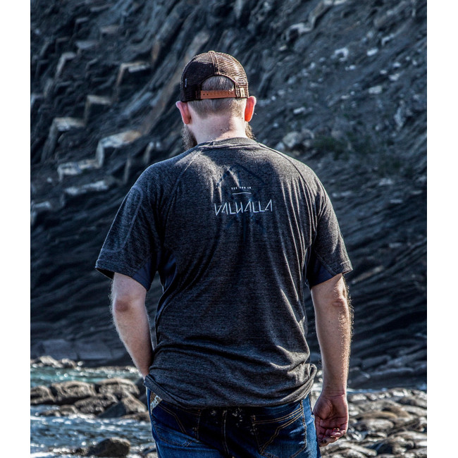 T-Shirt Aesir Rune grau - Ragnar Raids