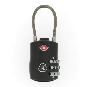 TSA-Zahlenschloss schwarz - A10 Equipment