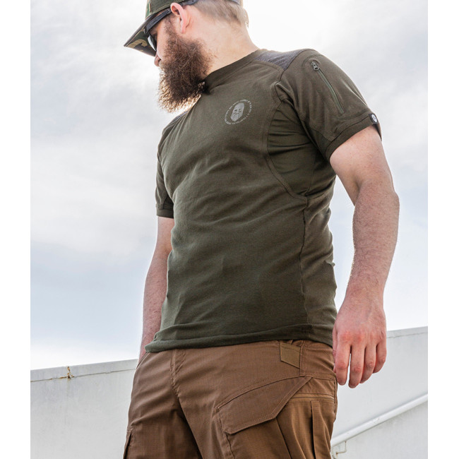 Tee shirt Vanir vert OD - Ragnar Raids