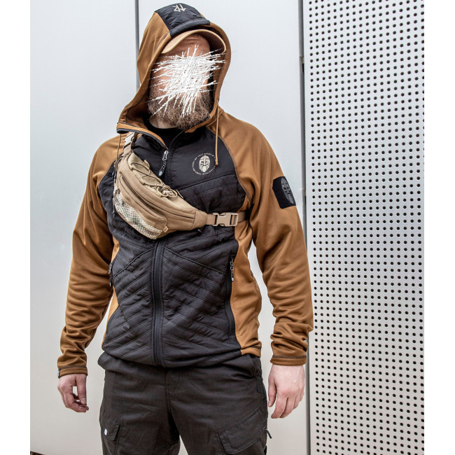 Sigurd Hybrid Jacke Coyote/Schwarz - Ragnar Raids