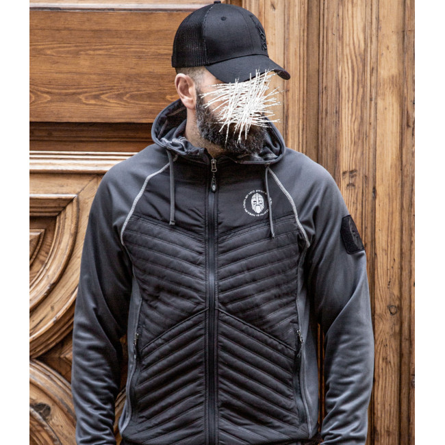 Sigurd Hybrid Jacke Grau - Ragnar Raids