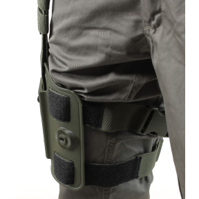 Plaque de cuisse tactique vert olive - Cytac