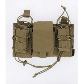 Magazijnhouder Fast Rig Coyote - Kombat Tactical